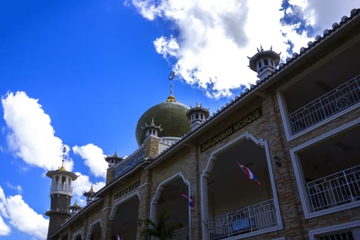 Darunaman Mosque. Chiang Rai City in Thailand.