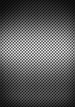 Silver brushed metal grid background texture wallpaper