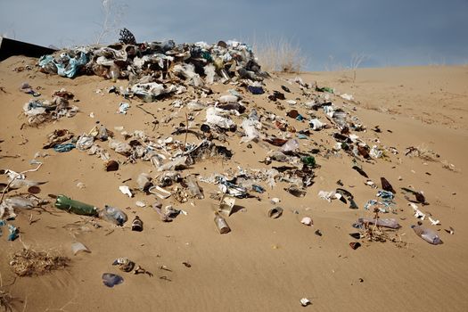 Unauthorized rubbish dump