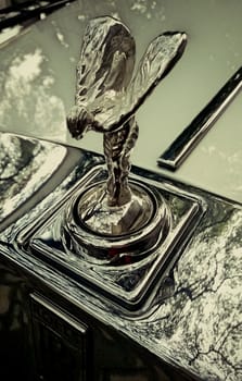 Rolls Royce Ornament on the bonnet