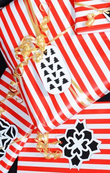 christmas gifts with handmade tags