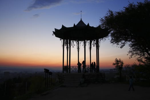 Chinese Arbor in Pyatigorsk, The Mashuk mountain