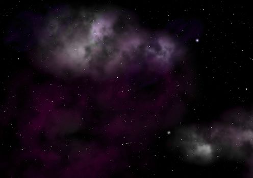 Star field in space a nebulae and a gas congestion. "Elements of this image furnished by NASA".