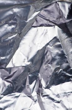 crumpled foil 