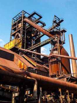 Blast furnace in metallurgical area of Dolni Vitkovice (Ostrava, Czech Republic)