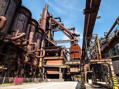 Blast furnace in metallurgical area of Dolni Vitkovice (Ostrava, Czech Republic)