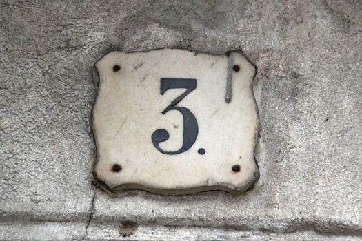 Photo of Building Identification Number made in the late Summer time in Spain, 2013