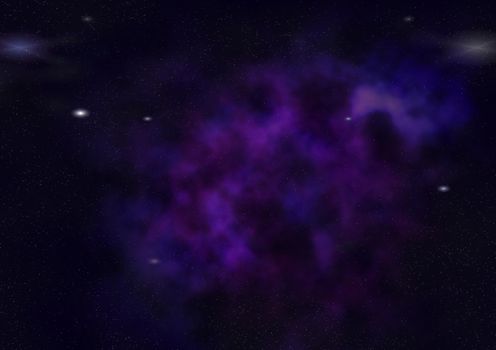 Small part of an infinite star field of space in the Universe. "Elements of this image furnished by NASA".