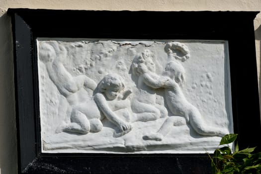 Detail of house frieze