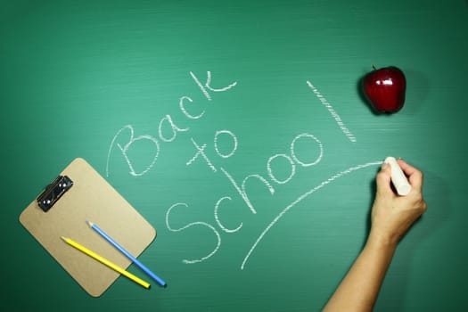 Back to School Themed Background Image