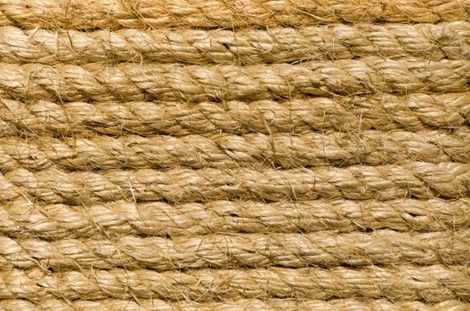 Rough rope background.