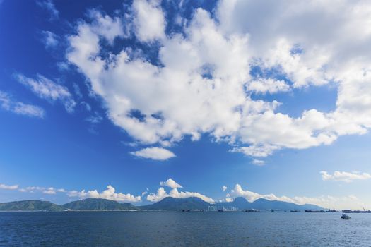 Coast landscape in Hong Kong Lantau Island