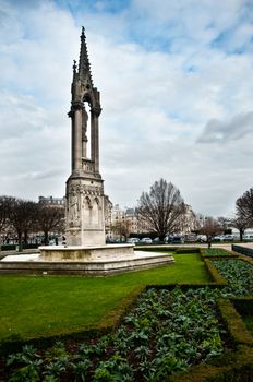 Notre-Dame of Paris cathedral - square jean XXIII