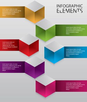 An Illustration of Modern infographic chart