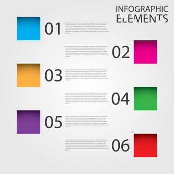 An Illustration of Modern infographic chart