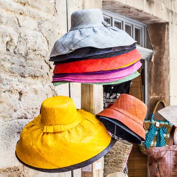 France, Provence region. No logo on these tipical colored hats.