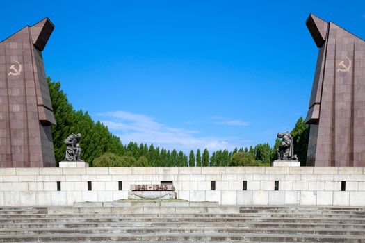 Soviet war memorial, Treptower Park, Berlin, Germany