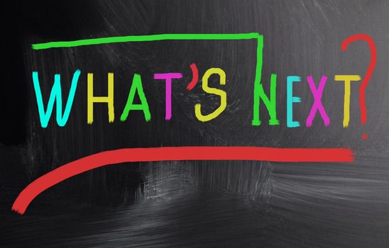 what's next concept