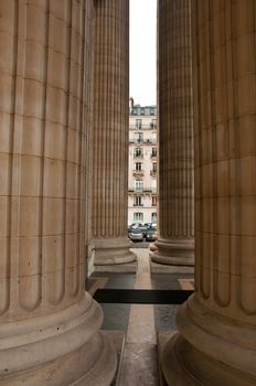 Pantheon monument in Paris - France