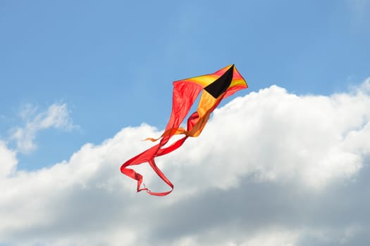 colorful kite in sky