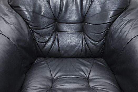 Leather armchair detail, classic style