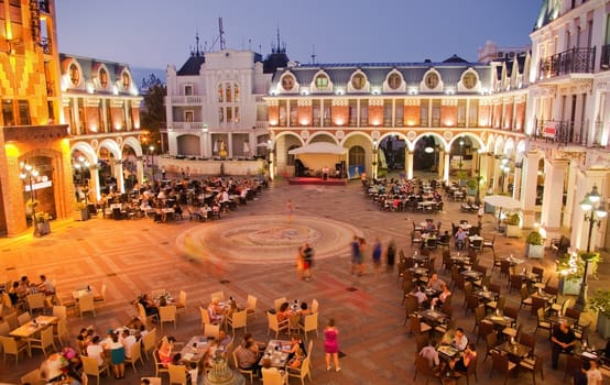  Piazza, the famous square in the old town of Batumi