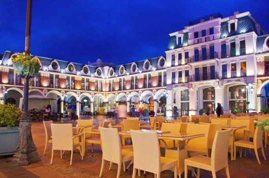  Piazza, the famous square in the old town of Batumi