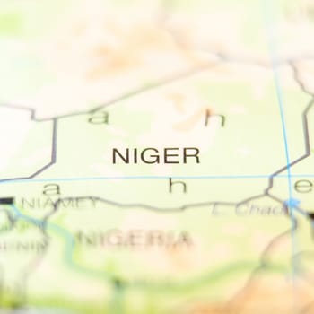 niger country on map