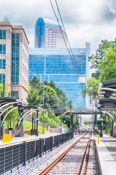 charlotte north carolina skyline