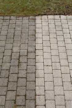 Outdoor floor cleaning with high pressure water jet