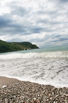 Montenegro beach scene