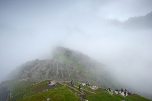 Inca ancient ruin at Peru