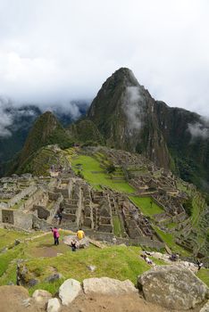 Inca ancient ruin at Peru