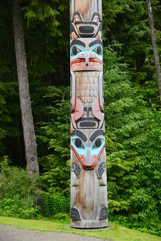 totem pole in juneau, alaska