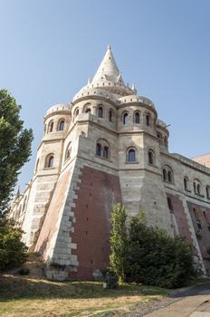 View of the Fisherman's Bastion in Budapest.