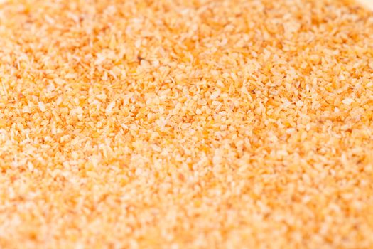 Dried Garlic Powder Extreme Closeup Macro Texture