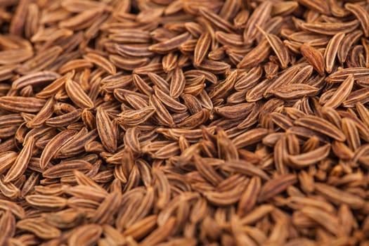 Extreme Macro Closeup of Caraway Seeds texture