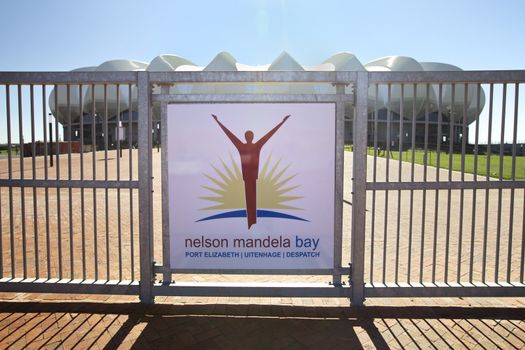 Stadium in Port Elizabeth, called Nelson Mandela Bay,  Eastern Cape Province, South Africa