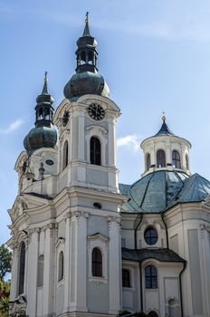 St. Mary Magdalene Church in the spa town of Karlovy Vary.