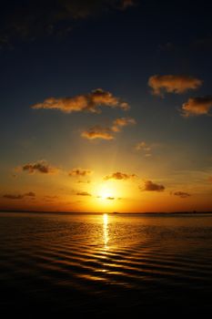 sunset sky, thailand.