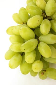 Yellow grape isolated