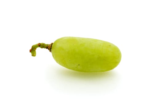 Yellow grape isolated