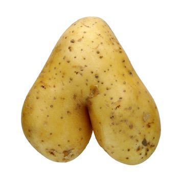 detail of the bizarre potato - macro