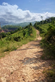 Winding Road in Thailand