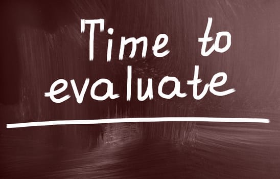 time to evaluate concept