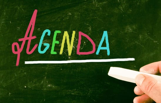 agenda concept