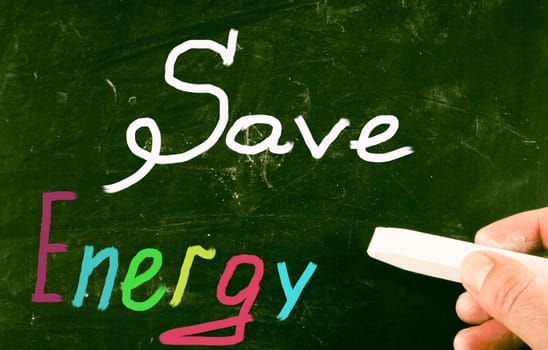save energy concept