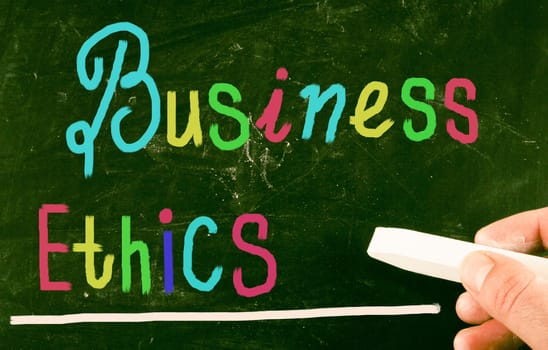 business ethics concept