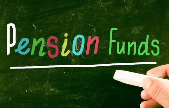 pension funds concept