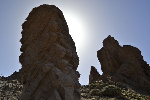 Roques de Garcia, el Teide, Tenerife. Volcanic island